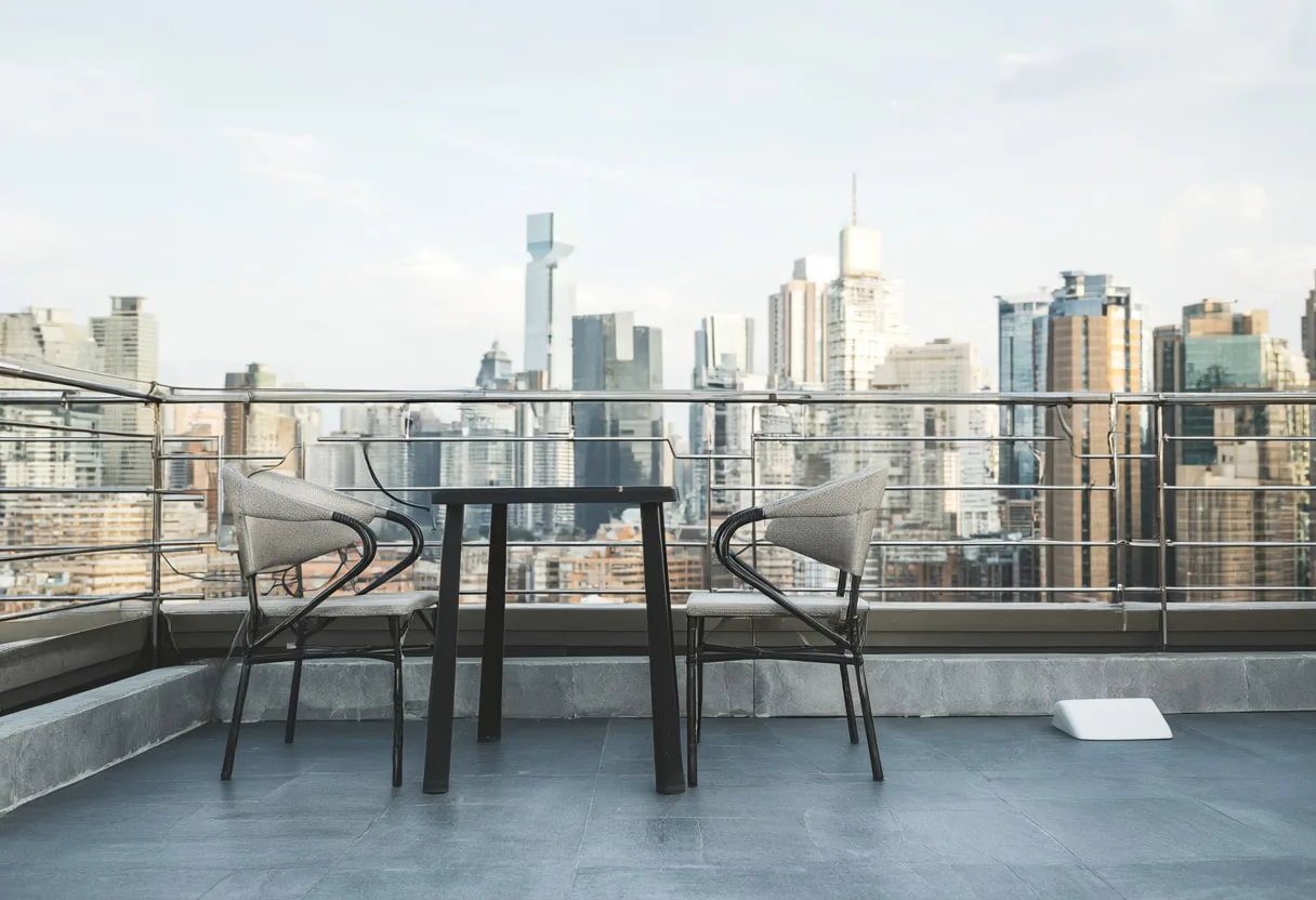 Rooftop Terrace Meeting