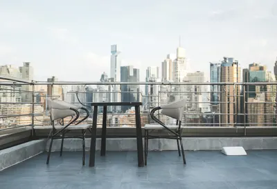 Rooftop Terrace Meeting