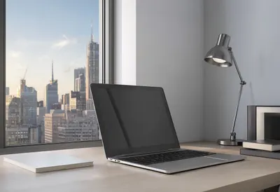 City Window Desk in a minimal setting