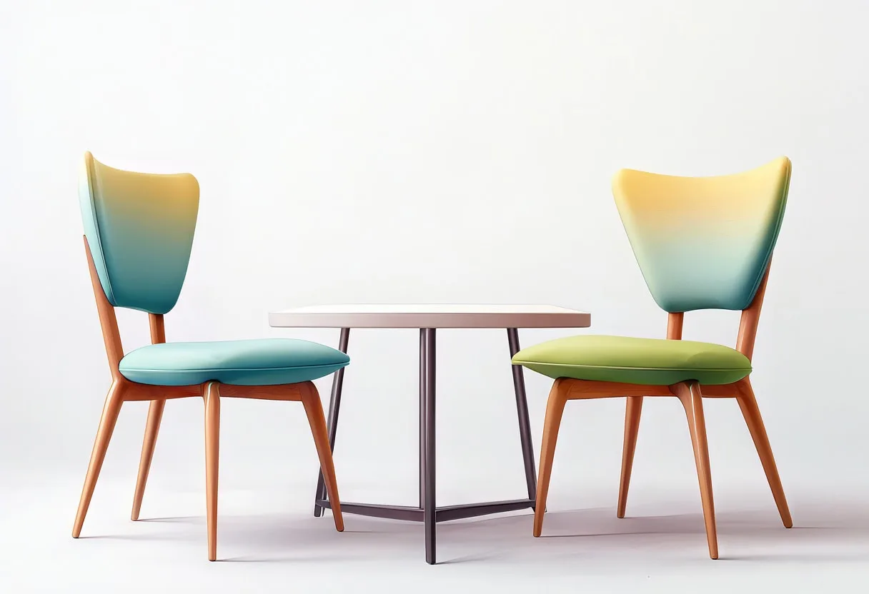 Interview Chairs Facing in soft daylight