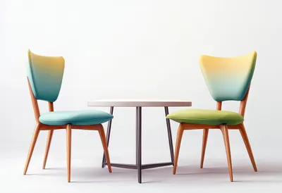 Interview Chairs Facing in soft daylight
