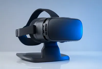 VR Headset on a Stand