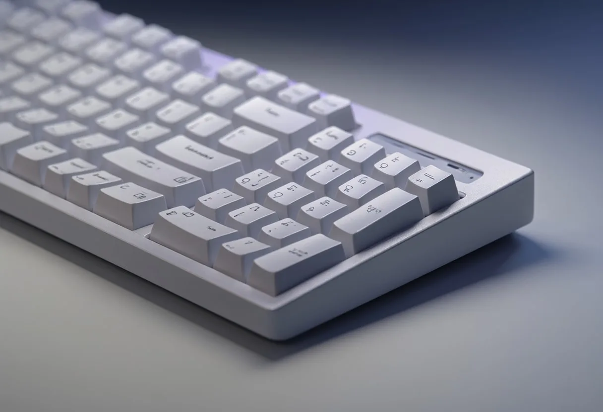 Mechanical Keyboard Corner with soft rim light