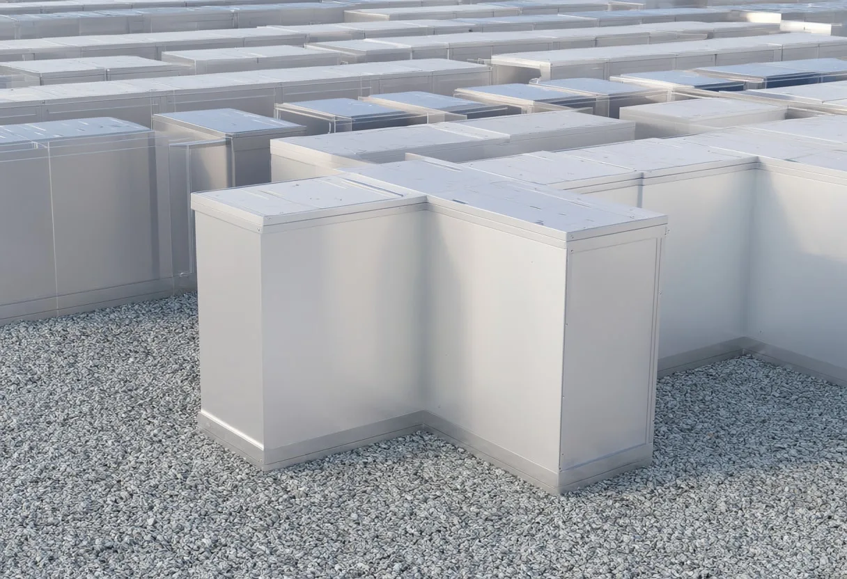 Battery Storage Containers with soft rim light