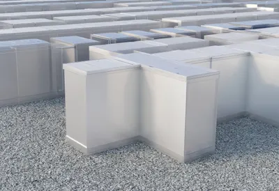 Battery Storage Containers with soft rim light