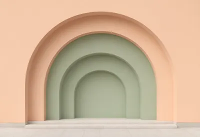 Nested Arches Pastel