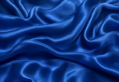 Silk Waves in Deep Blue