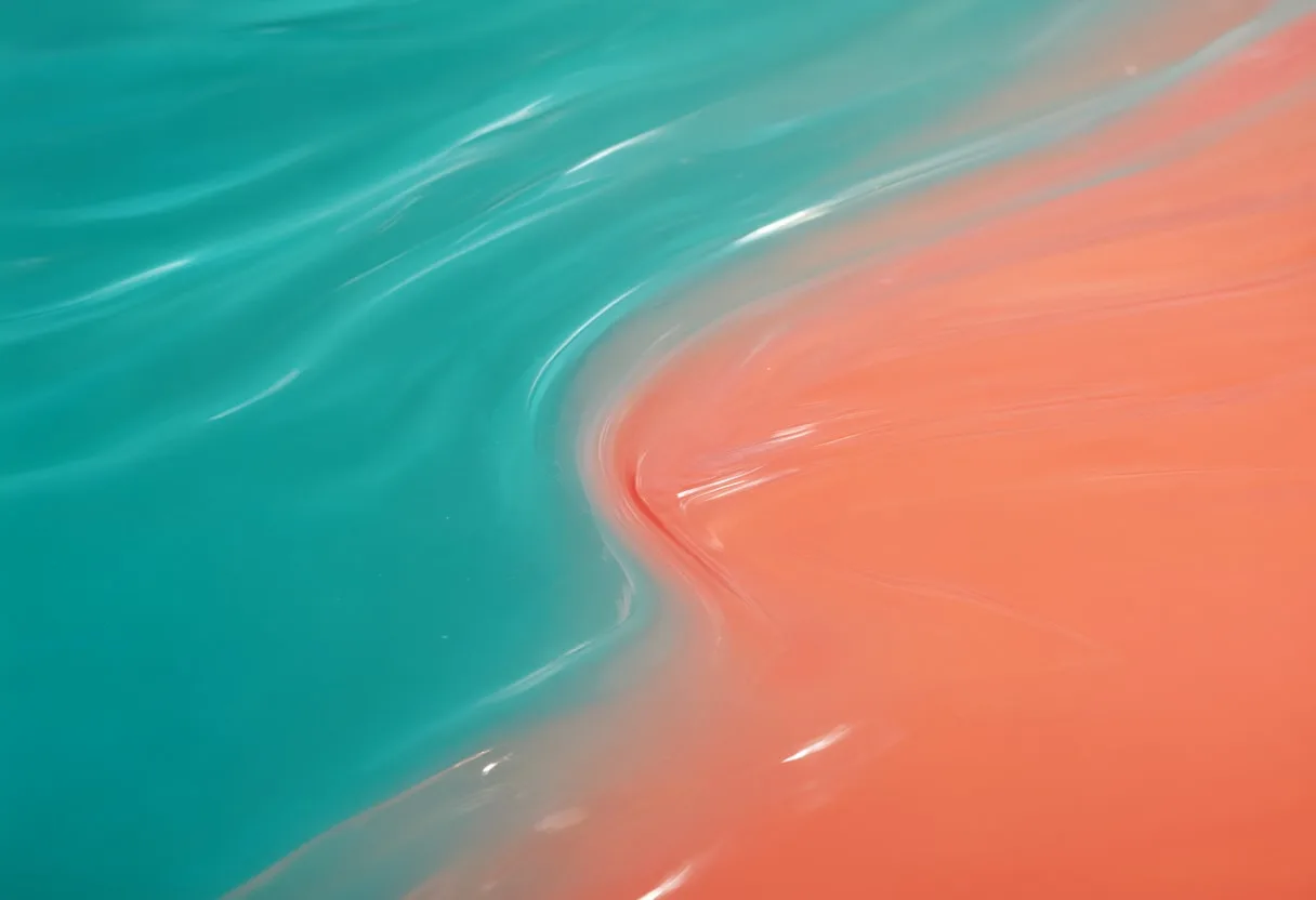 Liquid Gradient Flow in a deep palette