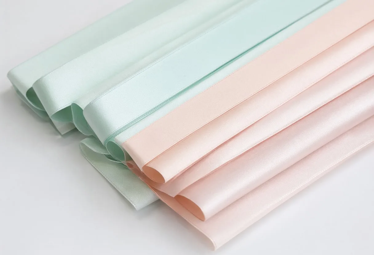 Folded Paper Ribbons in a deep palette