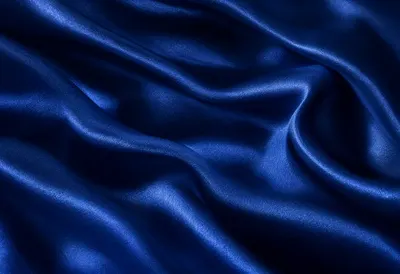 Silk Waves in Deep Blue in a deep palette
