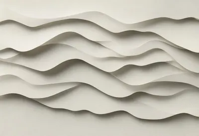 Paper Cut Layers in a deep palette
