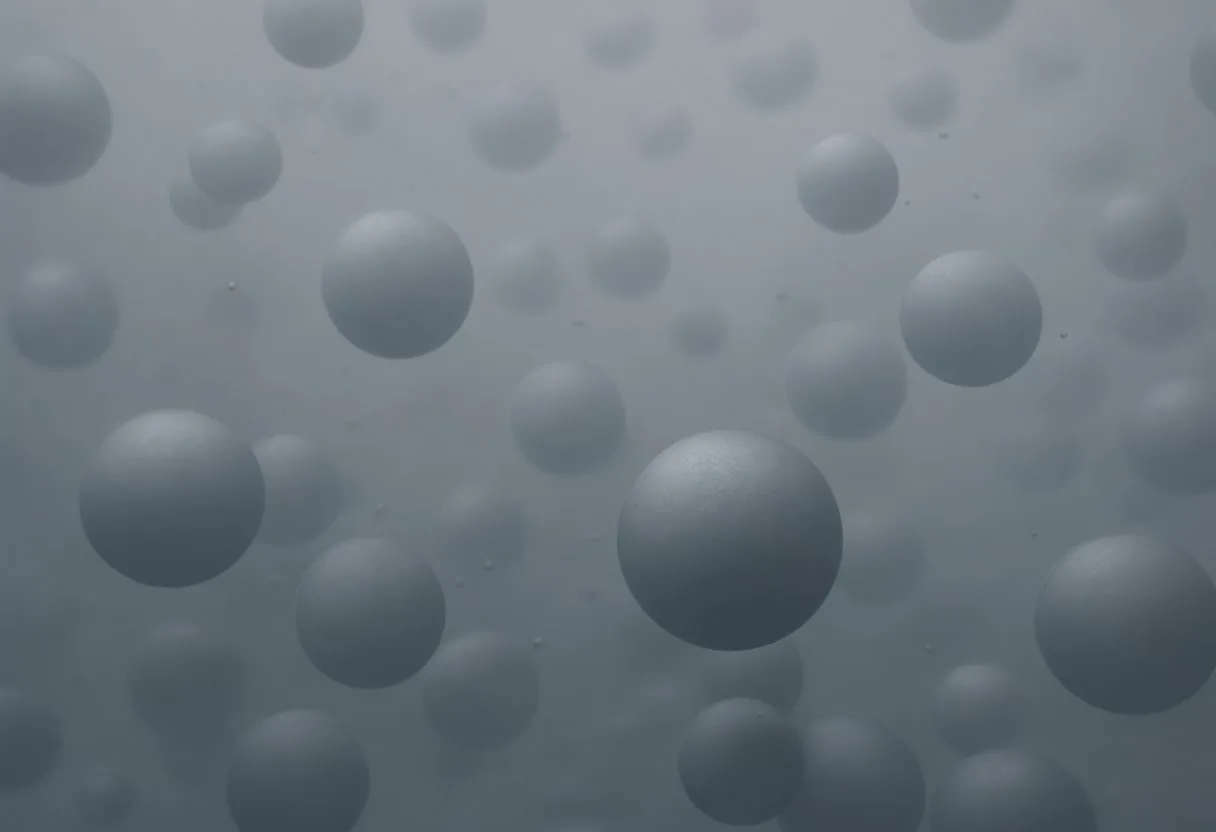 Soft Fog on Spheres in a deep palette