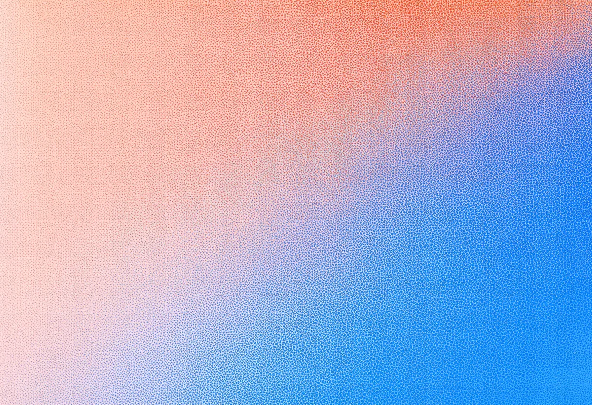 Halftone Dot Gradient with subtle grain