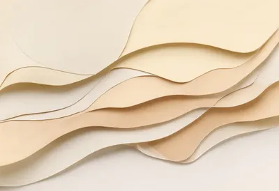 Paper Cut Layers in warm tones