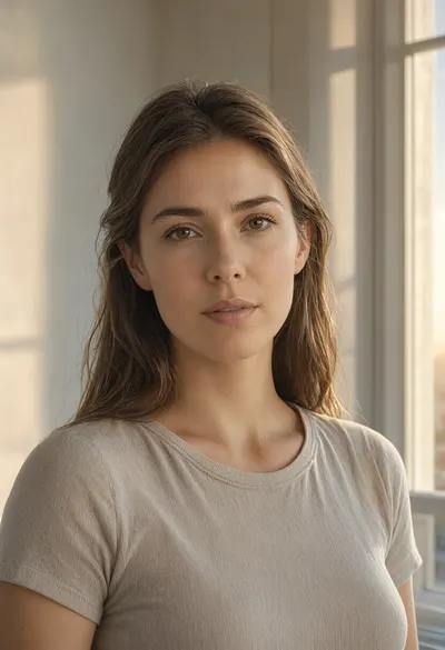Portrait in Window Light