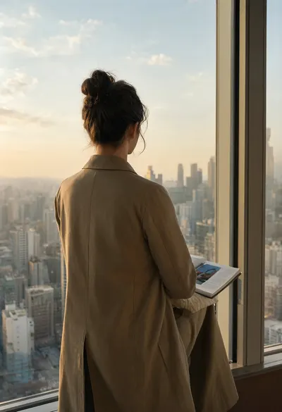 Woman Reading by a Window