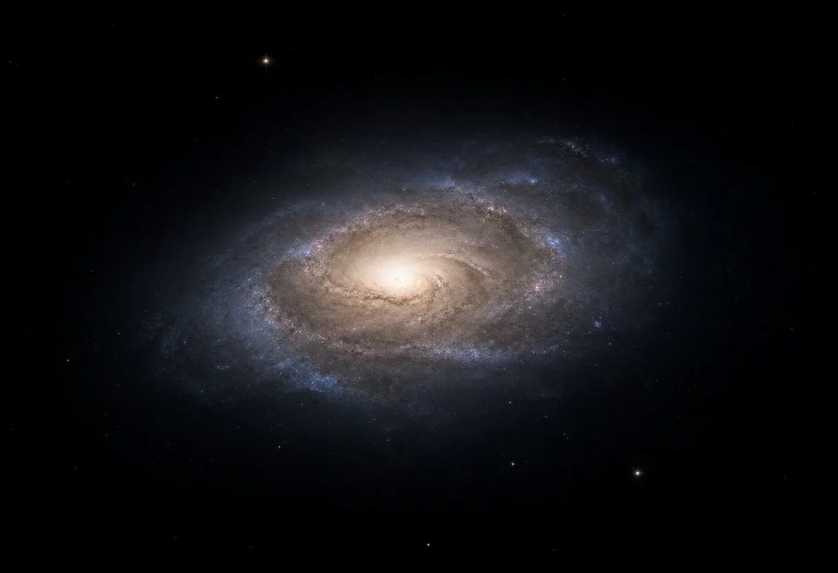 Spiral Galaxy with Bright Core