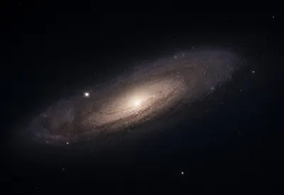 Galaxy Cluster in Deep Space