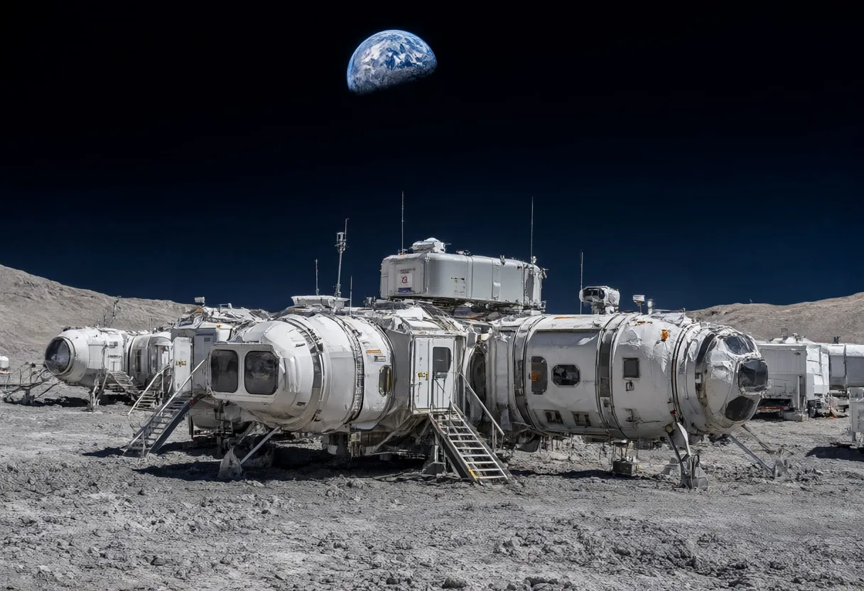 Lunar Base Modules