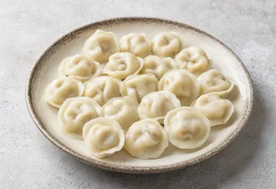 Russian Pelmeni dumplings