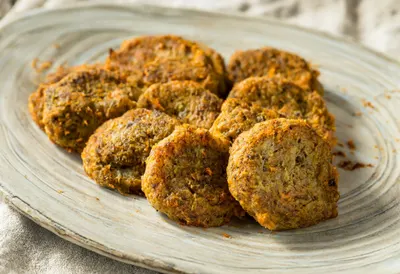 Middle Eastern Falafel plate