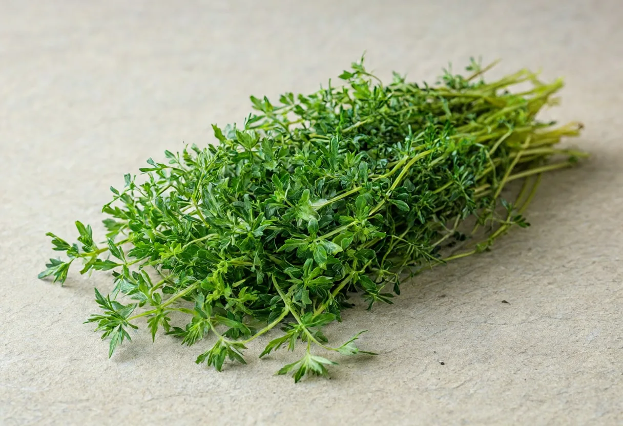 Fresh herbs bunch