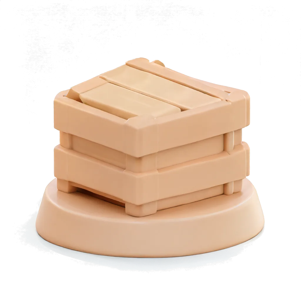 Wooden crate