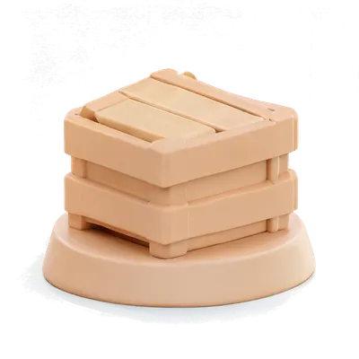 Wooden crate