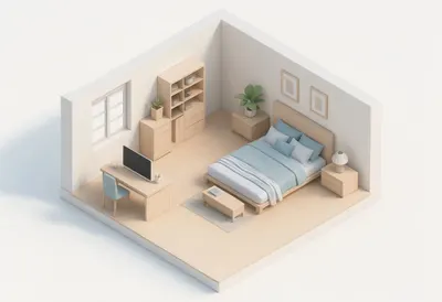Cozy bedroom