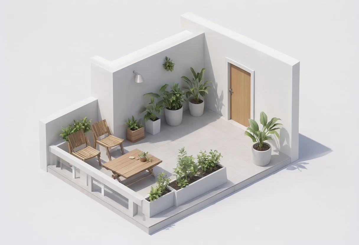Balcony garden