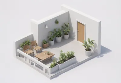 Balcony garden