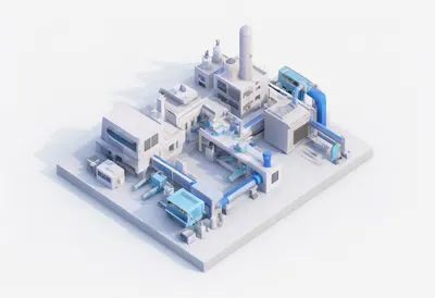 Isometric factory