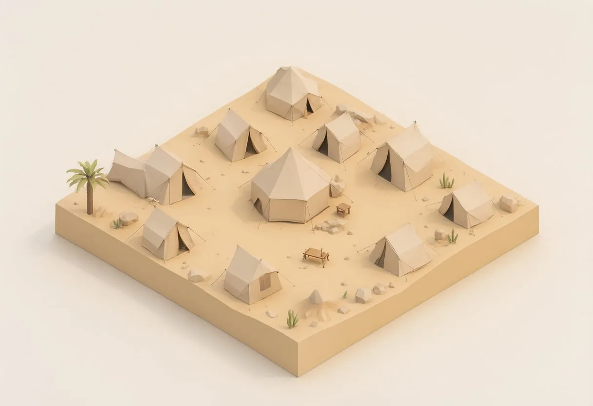 Desert camp