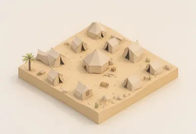 Desert camp