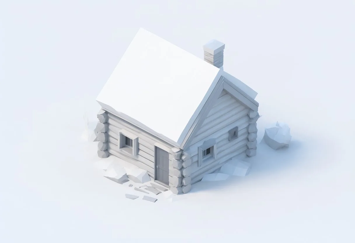 Snow cabin