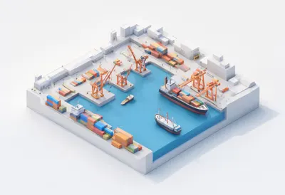 Isometric harbour