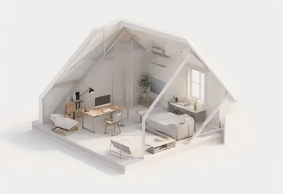 Attic studio