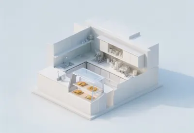 Bakery counter