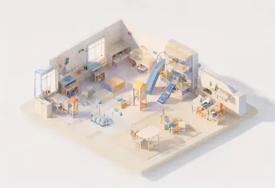 Kids playroom