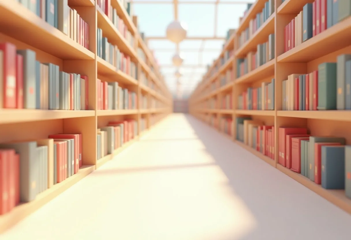 Bookstore aisle