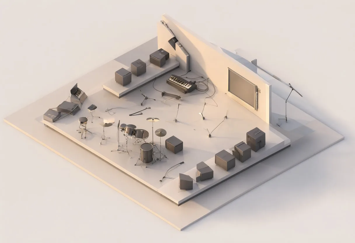 Music room — At golden hour