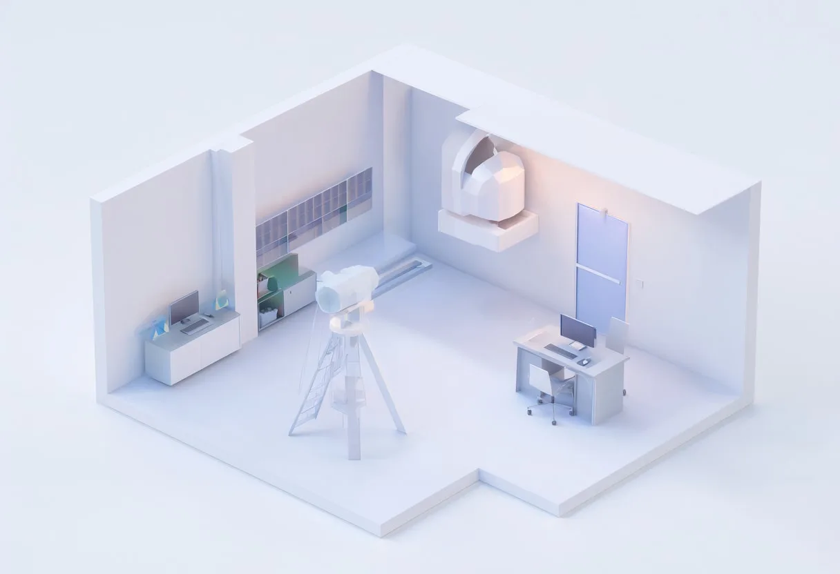 Observatory room — In a pastel palette