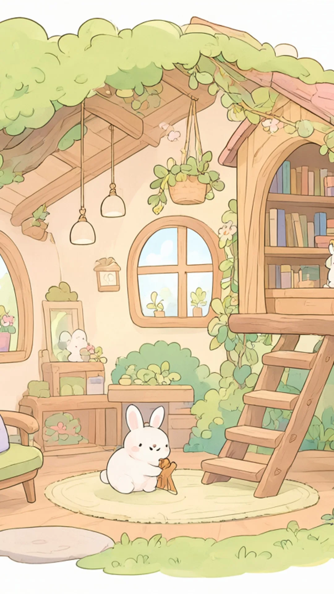 Treehouse room