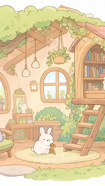 Treehouse room