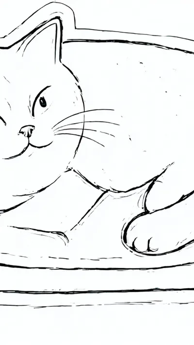 Cat sleeping on a chair