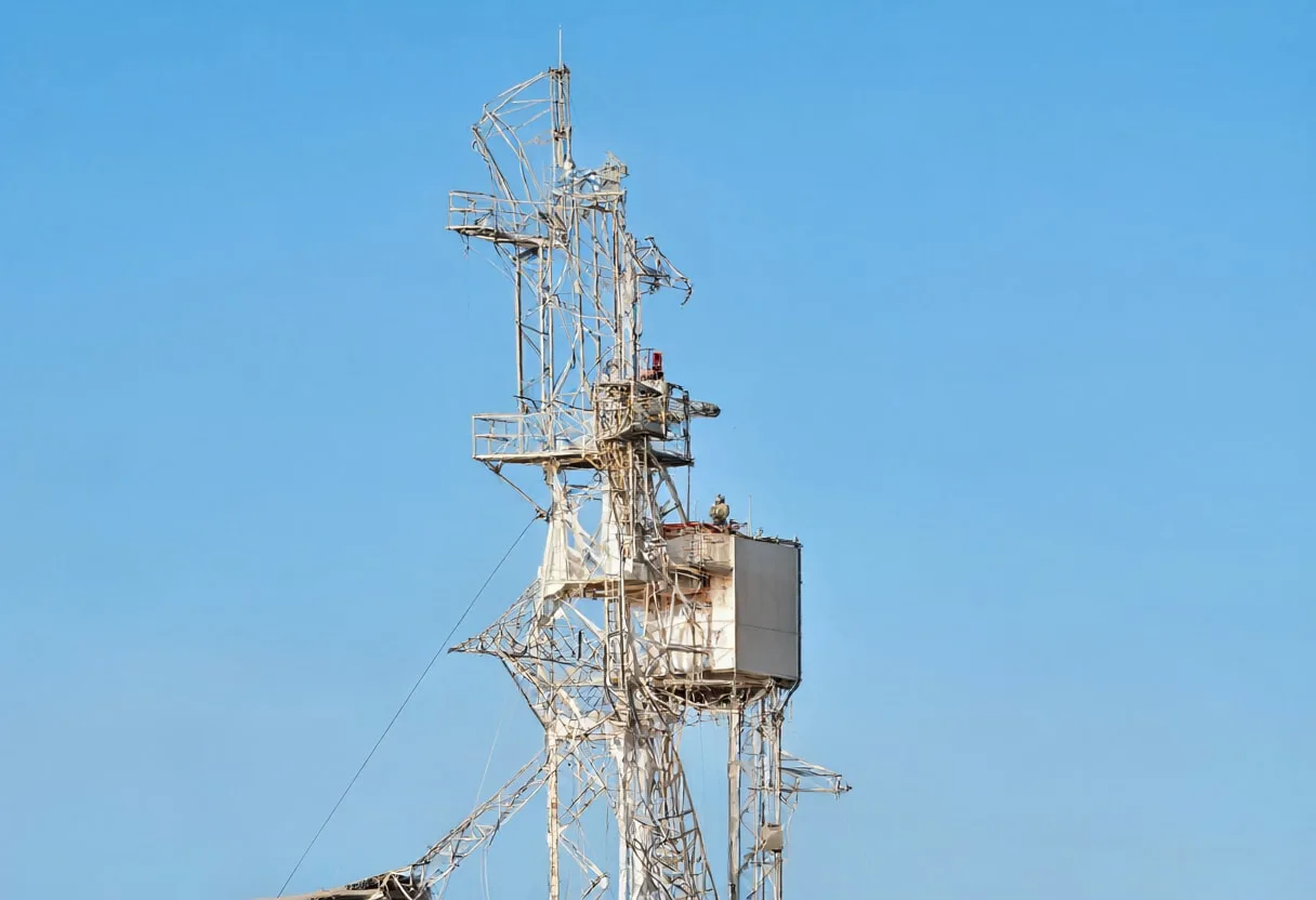 Cable vessel with soft rim light, low angle
